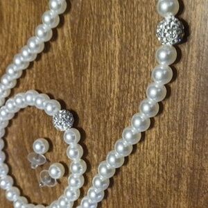 Jewelry 3 Price Set Pearls Sparkle Gem